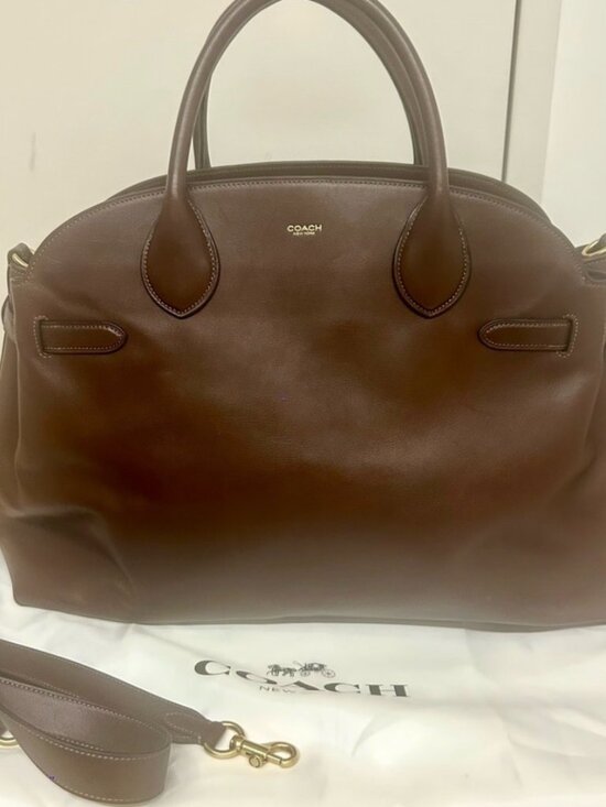 COACH Empire Carryall 48 in Maple : r/Coach 48 Coach Empire Bag